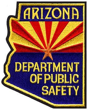 A patch of the arizona department of public safety.