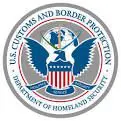 A picture of the seal of the department of homeland security.