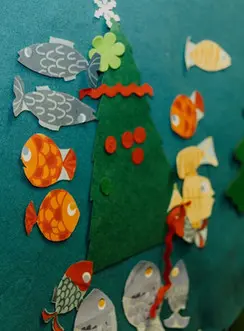 A close up of some fish on the table