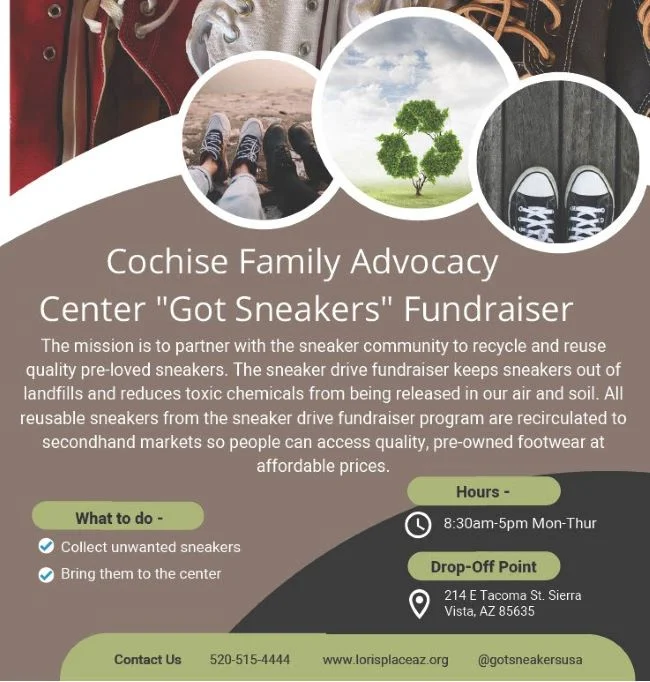A flyer for the cochise family advocacy center